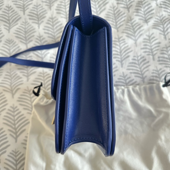 Celine Classic Medium Box Bag - Royal Blue - Picture 8 of 9
